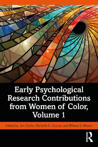 Early Psychological Research Contributions from Women of Color Volume 1