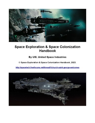 space exploration & space colonization handbook