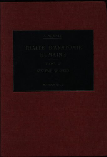 Traite d'anatomie humaine