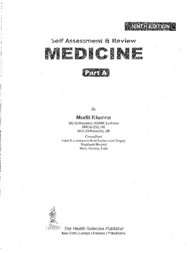 Self Assessment and Review: Medicine