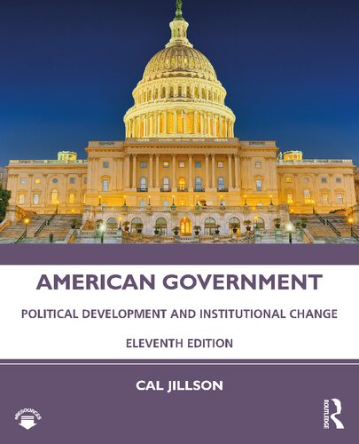 American Government Political Development and Institutional Change