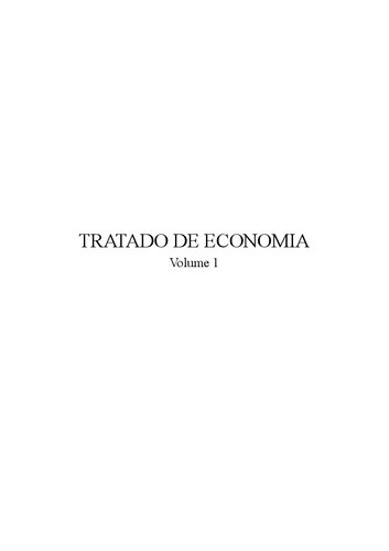 Tratado de Economia