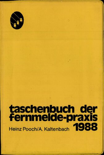 Taschenbuch der Fernmelde-Praxis 1988