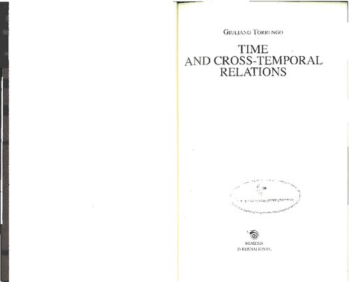 Time & Cross-Temporal Relations