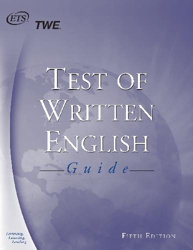 Test of written english guide