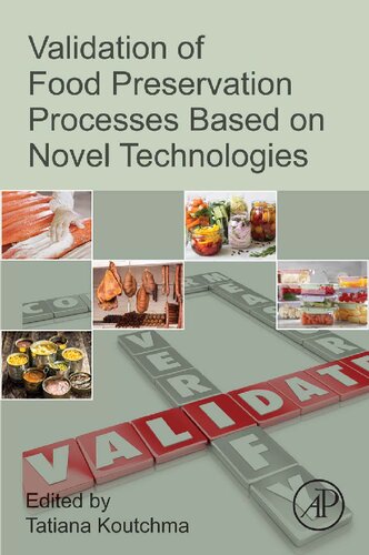 Validation of Food Preservation Processes based on Novel Technologies