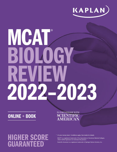 MCAT Biology Review 2022-2023: Online + Book