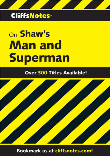 CliffsNotes on Shaw's Man & Superman