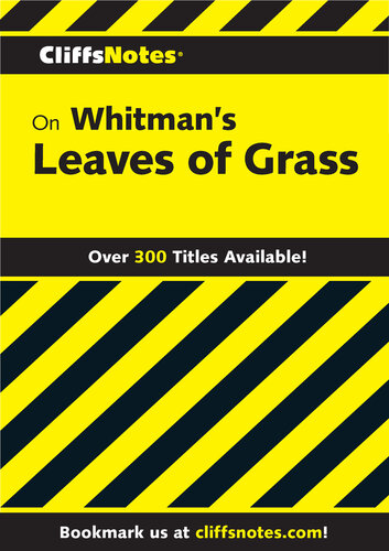 CliffsNotes on Whitman's Leaves of Grass