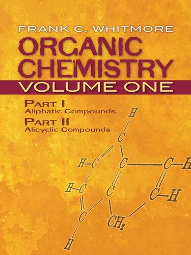 Organic Chemistry, Volume One