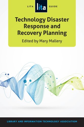 Technology Disaster Response and Recovery Planning