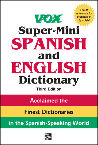 Vox Super-Mini Spanish and English Dictionary