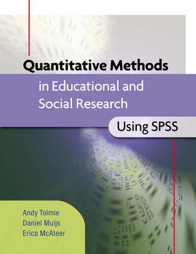 Quantitative Methods In Educational And Social Research Using Spss