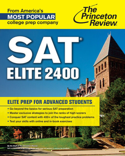 SAT Elite 2400: Elite Prep for Advanced Students