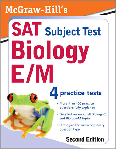 McGraw-Hill's SAT Subject Test: Biology E/M