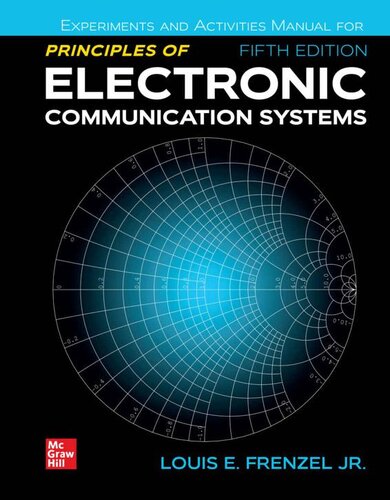 Experiments Manual for Principles of Electronic Communication Systems