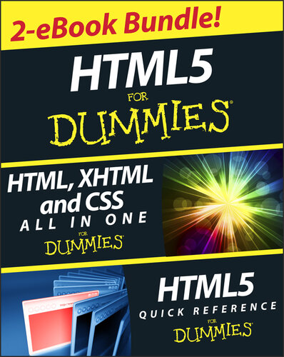 Html5 for Dummies eBook Set