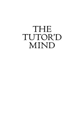 The Tutor'd Mind: Indian Missionary-Writers in Antebellum America