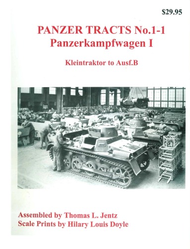 Panzerkampfwagen I - Kleintraktor to Ausf B