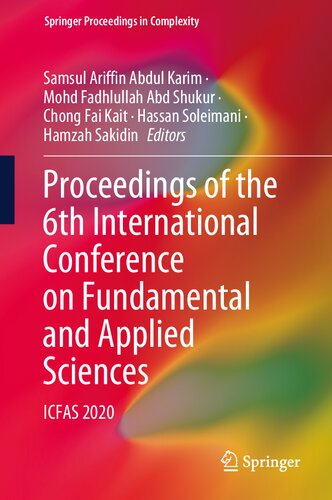 Proceedings of the 6th International Conference on Fundamental and Applied Sciences: ICFAS 2020