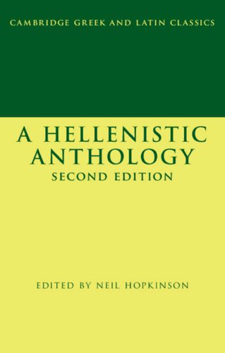 A Hellenistic Anthology