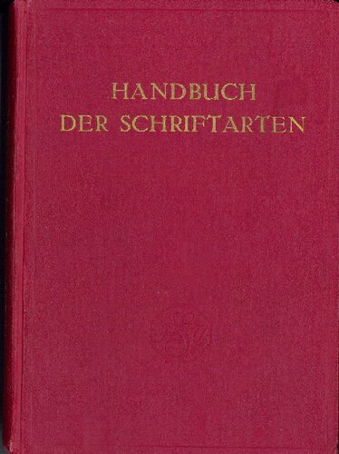 Handbuch der Schriftarten