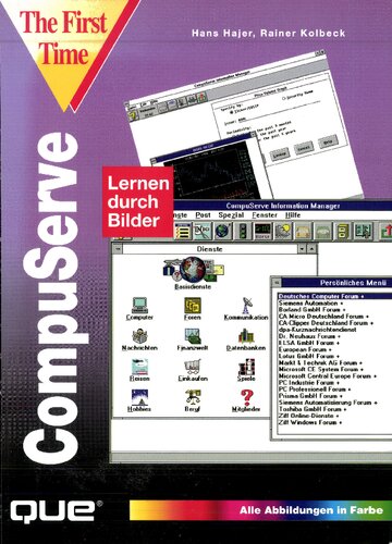 CompuServe: Lernen durch Bilder; The First Time