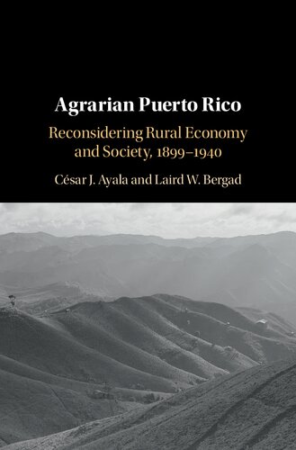 Agrarian Puerto Rico: Reconsidering Rural Economy and Society, 1899–1940