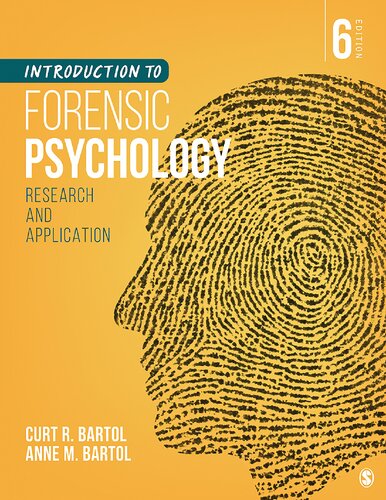 Introduction to forensic psychology: Research and  application