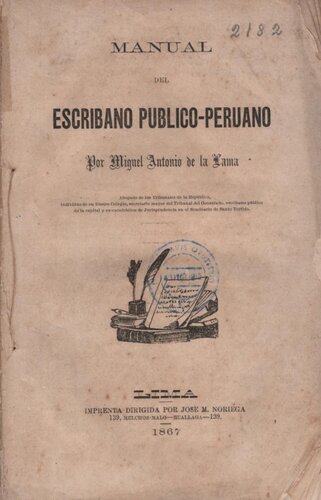 Manual del escribano público peruano