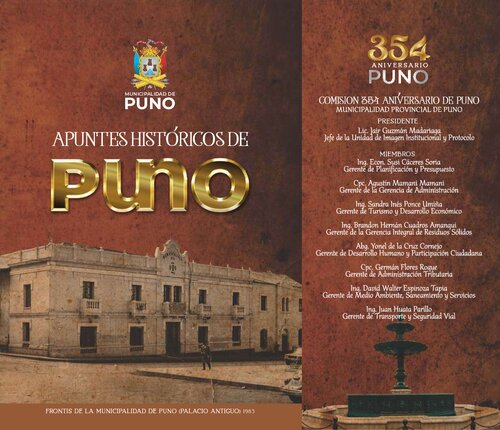 Apuntes históricos de Puno