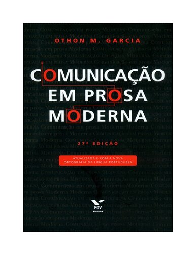 Comunicação Em Prosa Moderna