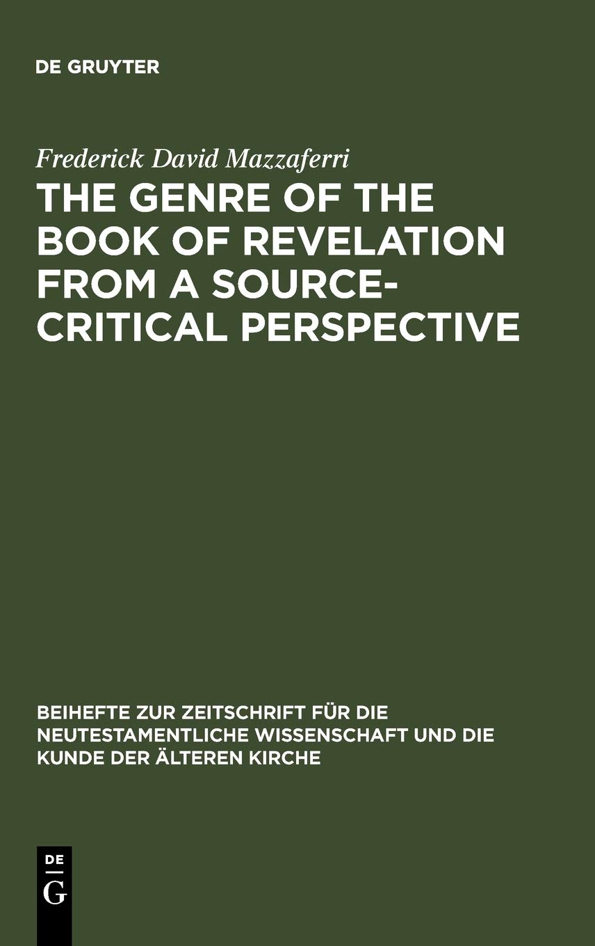 The Genre of the Book of Revelation from a Source-critical Perspective: Dissertationsschrift