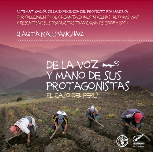 Llaqta kallpanchaq: de la voz y mano de sus protagonistas, el caso del Perú. Sistematización de la experiencia del proyecto FORSANDINO: Fortalecimiento de Organizaciones Indígenas Altoandinas y Rescate de sus Productos Tradicionales (2007-2011)