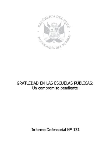 Gratuidad en las escuelas públicas: Un compromiso pendiente