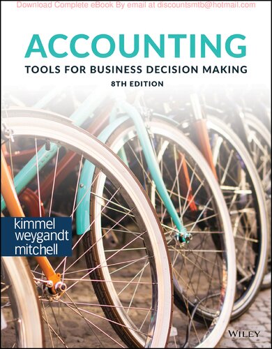 Accounting Tools for Business Decision Making