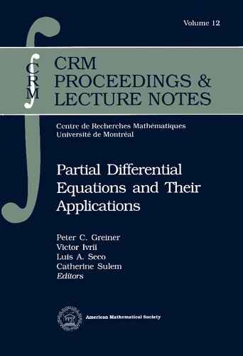 Partial differential equations and their applications