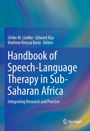 Handbook of Speech-Language Therapy in Sub-Saharan Africa: Integrating Research and Practice