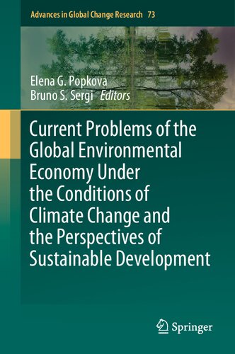 Current Problems of the Global Environmental Economy Under the Conditions of Climate Change and the Perspectives of Sustainable Development