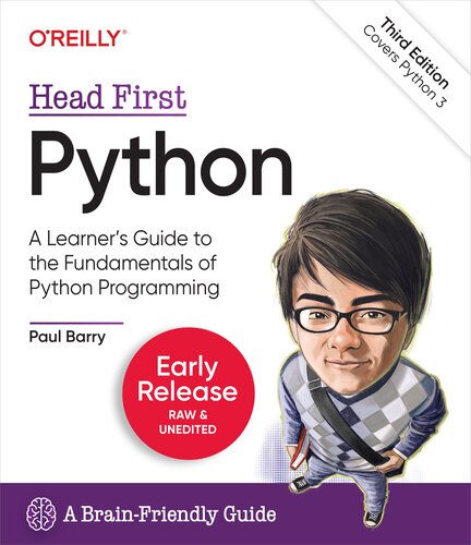 Head First Python, 3rd Edition (Early Release)