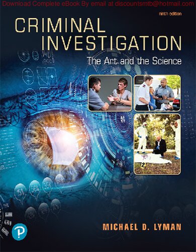 Criminal Investigation The Art and the Science,