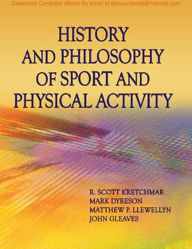 History and Philosophy of Sport and Physical Activity