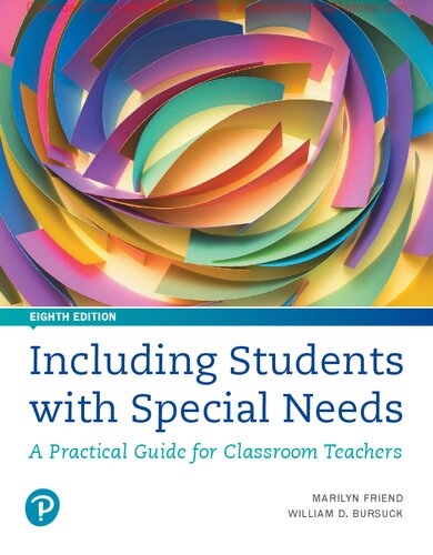 Including Students with Special Needs A Practical Guide for Classroom Teachers