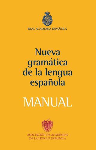 Manual de la nueva gramática de la lengua española