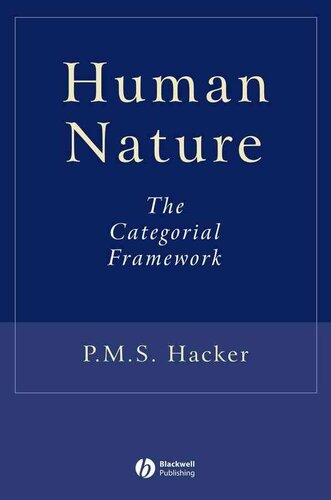 Human Nature: The Categorial Framework