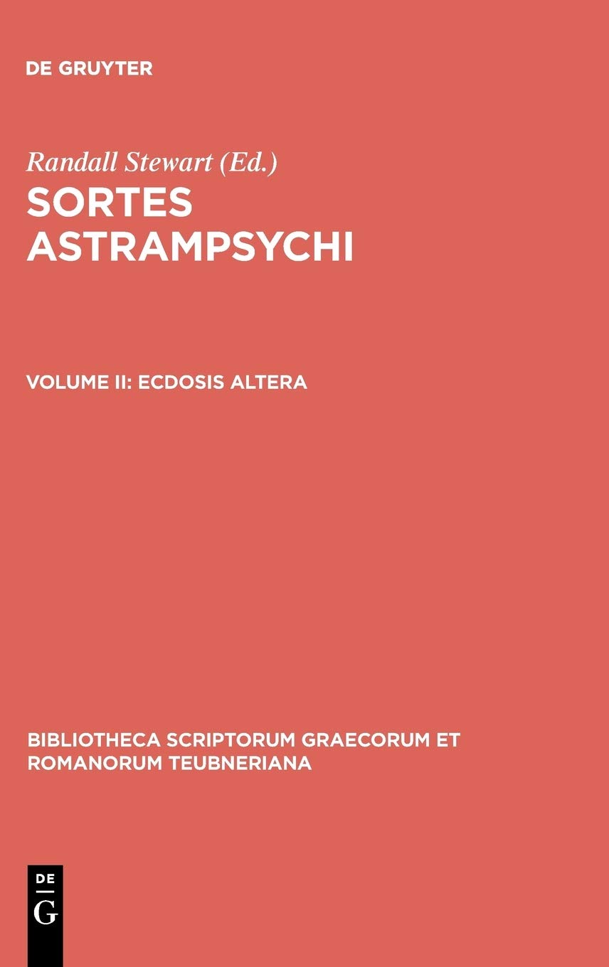 Sortes Astrampsychi, vol. II: Ecdosis altera