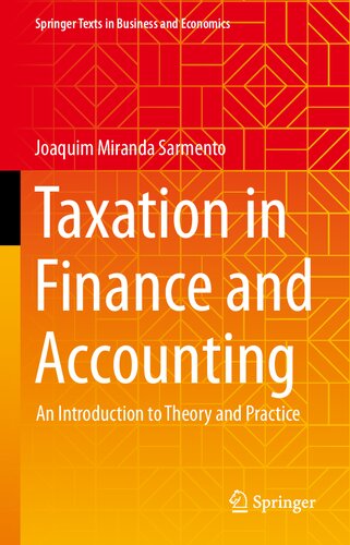 Taxation in Finance and Accounting: An Introduction to Theory and Practice