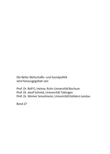 Fehldiagnose Homo Oeconomicus? Inanspruchnahme von Gesundheitsleistungen in Deutschland und Steuerungspotenzial von Selbstbeteiligungen