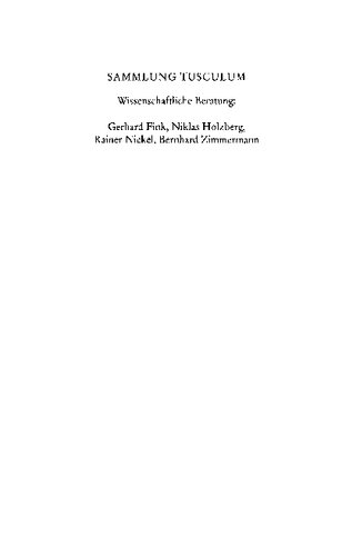 C. Plinius Secundus d. Ä. Naturkunde Bücher XII_XIII Botanik: Bäume. Lateinisch - deutsch