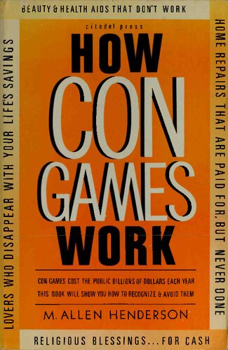 How Con Games Work